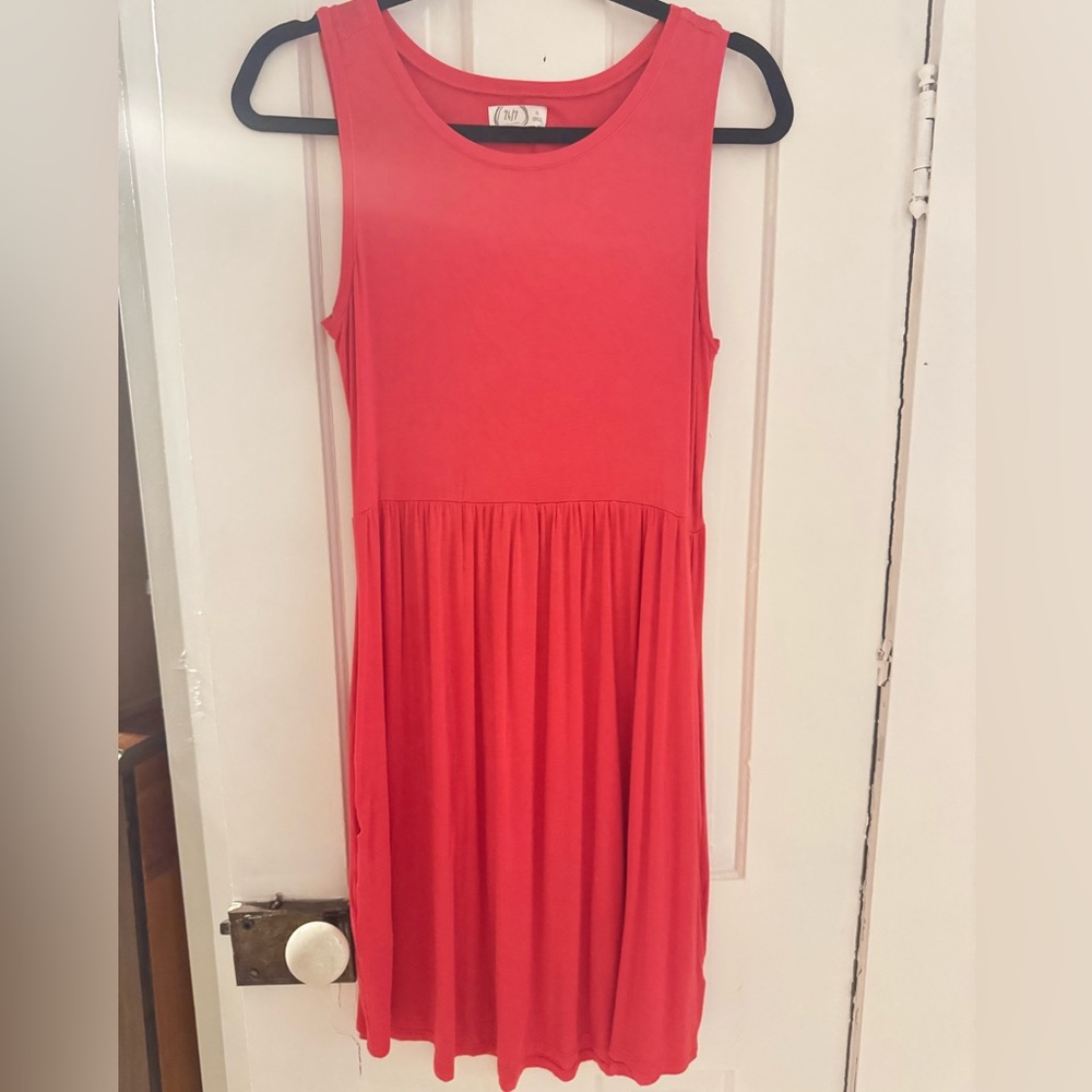 Maurices Red Sleeveless Dress